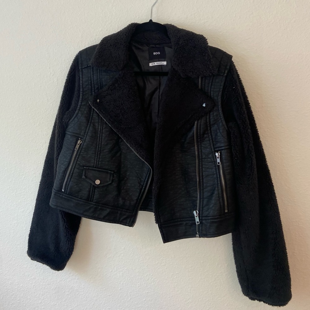 BDG (Urban Outfitters) Moto Jacket (Faux Leather-Vegan)